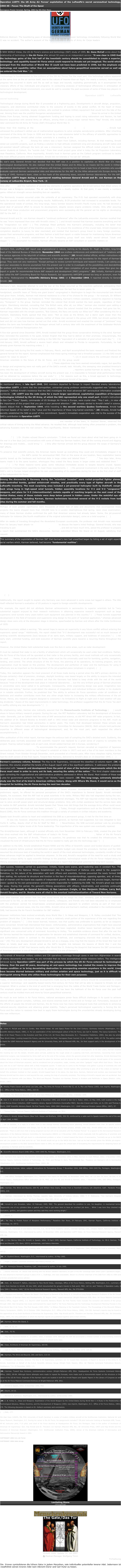 Operation LUSTY: the US Army Air Forces' exploitation of the Luftwaffe's secret aeronautical technology, 1944-45 - Focus: The Shaft of the Spear
Aerospace Power Jorunal, Spring, 2002 by Dik Alan Daso
￼
Editorial Abstract: The bewildering pace of development in aerospace-power technology immediately following World War II was no accident. The author's account of the highly successful efforts of Army Air Corps leaders to exploit German technology at the end of the war is a story that still has lessons for us today.

N NEW WORLD Vistas, the US Air Force's science and technology (S&T) study of 1995, Dr. Gene McCall wrote about the relationship of technology to the Air Force after almost 50 years as an independent service: "It was clear in 1945 that the technology gains of the first half of the twentieth century should be consolidated to create a superior, technology- and capability-based Air Force which could respond to threats not yet imagined. The world which emerged from the destruction of World War II could not have been predicted in 1945, but the emphasis on technology and capability rather than on assumptions about future geopolitical scenarios served us well as we entered the Cold War." (1)
Technology is fundamental to the culture of the US Air Force. For the most part, this technology culture appeared at the same time as the air service itself, due to the nature of heavier-than-air flight. For nearly a century, technological progress has occurred in starts and fits as well as leaps and bounds, exploding geometrically as it accompanied the visionary efforts of key individuals and programs. In conducting analyses of technological efficiencies in anticipation of tomorrow's complex threat environment, one would do well to consider the past successes of some of these key players in technological development. In particular, a seminal turning point occurred on the heels of World War II as part of a plan to exploit German scientific advancements. The plan was called Operation LUSTY (for Luftwaffe secret technology).
Technological change during World War II proceeded at a frightening pace. Developments in aircraft design, propulsion, weapons, and electronics contributed vitally to the outcome of events in the global conflict. At the heart of these developments were scientists, largely civilians, who worked to produce military equipment that would turn the tide of the war. Among them was the youthful Hungarian aerodynamicist Dr. Theodore von Karman. Since his arrival in the United States from Europe, having obtained Guggenheim funding and hoping to avoid rising nationalism and Nazism, he had become acquainted with several Army air officers, among them a young major named Henry "Hap" Arnold, who would later command the US Army Air Forces (AAF) throughout World War II.
Since their first meeting at the California Institute of Technology (Caltech) in the early 1930s, Arnold had witnessed the professor's skilled use of mathematical equations to solve complex aerodynamic problems. After inheriting command of the Army Air Corps in 1938 and driven by a near-obsessive belief in the efficacy of scientific approaches to Air Corps problems, Arnold called civilian scientists to a meeting at the National Academy of Sciences building in Washington, D.C., in 1939. Among the visitors was a team from Caltech, including Karman. At that meeting, Arnold doled out scientific projects, such as finding a solution to high-altitude windshield icing and developing aircraft radios and jet-assisted takeoff (although the term jet was a misnomer). Karman assigned the difficult rocket project to his most senior students at Caltech, the "suicide club." From that small project grew what is today the Jet Propulsion Laboratory near Pasadena, California. More importantly, Arnold's trust in Karman grew as the Caltech program continued to tackle the most difficult projects without hesitation. Arnold did not tolerate a "no-can-do" attitude.
By war's end, General Arnold had decided that the AAF was in a position to capitalize on World War II's many technological developments. He also realized that the United States and its Allies by no means led the world in military aeronautical development. He used his influence with Karman, convincing him to head a task force of scientists who would evaluate captured German aeronautical data and laboratories for the AAF. As the Allies advanced into Europe during the spring of 1945, Karman's team, close on the heels of the advancing wave, scoured German laboratories. For the AAF, Operation LUSTY began during a supersecret meeting between General Arnold and Dr. von Karman on the runway at LaGuardia Airport, New York. (2)
Only after D day and the realization of several key elements in wartime operations did Arnold believe that Allied victory in Europe was a foregone conclusion. The air war had become a deadly routine. At that point, it was merely a numbers game--Allied air strength versus dwindling Axis air capability.
The Normandy invasion occurred under the umbrella of air supremacy. The P-51 had operated successfully with drop tanks for several months with encouraging results. Additionally, B-29 production had increased to acceptable levels. For the operational needs of combat, this long-range, heavy bomber became Arnold's Pacific trump card. He had devoted a great deal of personal effort to ensure its development, despite severe engine problems initially. Only after assuring himself that these production and procurement programs were succeeding did the general set his sights on developing S&T for the AAF. (3)
General Arnold and Dr. von Karman stayed in "continual conference" after the LaGuardia encounter. Karman recalled that he was "more impressed than ever with Arnold's vision," (4) and Arnold insisted that Karman examine everything and let his "imagination run wild." (5) This challenge fitted perfectly into Karman's philosophy, including the belief that imagination was a vital part of the invention process. (6) To ensure the excellence of this crucial task, Arnold imposed no completion deadline (a luxury he later rescinded) and insisted that Karman's group travel to many foreign countries, assess their aeronautics programs, and then fashion a bold final report--a viable forecast for maintaining future American air supremacy. (7) Arnold's establishment of the forecasting group itself was totally secret--almost "cloak and dagger." (8) To accomplish his mission, Karman officially became an AAF consultant on scientific matters on 23 October 1944. (9)
Karman's first, unofficial AAF report was organizational in nature, naming as his deputy Dr. Hugh L. Dryden, long-time head of the National Bureau of Standards. November 1944 saw endless conferences and establishment of "relations with the various agencies in the labyrinth of military and scientific aviation." (10) Arnold drafted official, written instructions on 7 November, solidifying the LaGuardia Agreement, a four-page letter that set the boundaries for the report of Karman's group. They were not very restrictive: "Except perhaps to review current techniques and research trends, I am asking you and your associates to divorce yourselves from the present war in order to investigate all the possibilities and desirabilities for postwar and future war's development as respects the AAF. Upon completion of your studies, please then give me a report or guide for recommended future AAF research and development [R&D] programs." (11) Initially, Karman's group was called the AAF Consulting Board for Future Research, but apparently AAFCBFR proved too long an acronym, even for the Army. Redesignated the Scientific Advisory Group (SAG) on 1 December 1944, it reported directly to General Arnold. (12)
Germany's last, desperate attempt to end the war at the Bulge occurred as the scientists gathered, anticipating their chance to exploit the work that German scientists had done over the last five to seven years. In January 1945, Karman's handpicked, scientific team of "thirty-one giant brains" congregated in Washington to begin the monumental task Arnold had given them. Initially, Karman met internal resistance to a few of his choices for the group -- for example, Sir William Hawthorne, an Englishman. Col Frederick E. "Fritz" Glantzberg, Karman's military assistant, voiced his objection to having any "foreigners" in the group. Karman reminded the colonel that Arnold wanted the best people, regardless of their origins. Glantzberg relented, conceding that "the British were, after all, our Allies." karman also insisted upon adding a naval officer, William Bollay (a former Caltech student). When the colonel insisted that the professor had gone too far, Karman responded with the simple question, "But Colonel, the Navy are surely our Allies too?" After considering this for a moment, Glantzberg finally agreed that they were: "Not as close as the British, but a damn sight closer than the Russians." (13) For administrative reasons, neither of these men served in the group until 1949, but Arnold wanted the best and did not care how Karman carried out that order. Arnold envisioned and enacted the concept of "jointness" long before the term was formalized in the Pentagon almost half a century later with the enactment of the Goldwater-Nichols Department of Defense Reorganization Act.
A five-star general since December 1944, Arnold insisted that the group throw conservative thinking to the wind. Karman then reminded the scientists in his quiet, broken English that they had to deliver on their promises. Unsurprisingly, the younger members of the team found working in the SAG the "equivalent of a semester of grad school each day." (14) In mid-January 1945, Arnold suffered a severe heart attack and retreated to Florida to recuperate. Fortunately, he had already given Karman his marching orders. (15)
SAG meetings held during the first weeks in February, March, and April accomplished the basic research and finalized the general format for the report. Karman emphasized that these spring meetings had a threefold purpose: (1) the SAG would search for ways to secure "scientific insight in a standing Air Force"; (2) it would ensure the continued interest of American scientists in the future of the Air Force; and (3) the group would educate the American public in the necessity of maintaining a strong Air Force. (16) These objectives may have seemed remarkably vague, but specifics in design and engineering were not really part of the SAG's overall, task. Actually, this sweeping view predated America's entry into the war. In the Pasadena Star News of 24 February 1941, reporters quoted Karman as saying, "So rapid has been the development of military aircraft during the present war, it is impossible to forecast what performance limits will be obtained by warplanes before the war ends." (17) For reasons such as this, a broad approach to technology forecasting remained uppermost in Karman's mind, and he convinced Arnold of the same.
As mentioned above, in late April 1945, SAG members departed for Europe to inspect liberated enemy laboratories. Operation LUSTY, a name that the cosmopolitan, unmarried young professor sardonically suggested was "unlikely but pleasant," fulfilled Arnold's insistence that the SAG investigate the most advanced S&T aeronautical information available worldwide. (18) LUSTY was the code name for a much larger operational, exploitation expedition of European technologies initiated by the US Army, of which the SAG represented only one small part. Arnold's instructions to Gen Carl "Tooey" Spaatz, commander of US Strategic Air Forces in Europe, were crystal clear: "May I ask.., in view of the importance of this project that you give it your personal attention." (19) Already alerted to Arnold's belief in science, Spaatz didjust that. In September 1944, while traveling to the second wartime Quebec Conference, Arnold had informed Spaatz of his belief in the "value and the importance of these long-haired scientists." (20) Already, Arnold had secretly established the SAG as proof of this commitment. Spaatz's immediate cooperation was vital to the success of the SAG's contribution to Operation LUSTY.
After the scientists arrived in Paris on 1 May 1945, one member of the team, H. Guyford Stever, observed the critical nature of timing during the Allied advance. He recalled that, although local looting often presented a problem, the advancing Russians were the real concern. More significantly, Stever mentioned that "until this von Karman mission, we [scientists] had to piece the enemy's facts together. Now we had the advantage of actually talking to the German scientists and engineers, seeing their laboratories, and hearing them describe their total programs." (21) Dr. Dryden echoed Stever's conclusion: "I think we found out more about what had been going on in the war in a few days [sic] conversations with some of these key German leaders, than all the running around and digging for drawings and models... could bring." (22) Only after Karman arrived did the group discover the scope of Germany's S&T efforts.
To preserve that scientific picture, the American teams boxed up everything they could and immediately shipped it to Wright Field, Ohio, the AAF's center for aeronautical R&D. First on the scene at one location, Navy exploitation teams quickly boxed up the hardware and technical data in large crates and labeled them "US Navy." Two days later, Army teams made it to the same location, whereupon they crated the Navy boxes in larger crates and relabeled them "US Army." (23) For these reasons--some good, some ridiculous--immediate access to targets became crucial. Spaatz provided the transportation capability to meet these requirements. (24) His personal involvement in the early days of the SAG's visit to Europe helped strengthen his own understanding of its capabilities during his tour as the first chief of staff of the independent Air Force.
Among the discoveries in Germany during the "scientists' invasion" were rocket-propelled fighter planes, radio-controlled bombs, guided antiaircraft missiles, and practically every type of fighter aircraft in the Luftwaffe inventory. The most surprising ones included a jet-powered helicopter built by Doblhoff, swept-back wings hung in high-speed wind tunnels, hidden assembly locations for V-1 and V-2 "vengeance" weapons, and plans for V-3 (intercontinental) rockets capable of reaching targets on the east coast of the United States; many of these rockets were deep below ground in hidden caves. Under the watchful eye of American scientists, including Karman, German technicians launched several of the V-2 rockets from test sites during the summer and fall months.
Perhaps of even greater significance were thousands of linear feet of data and documents that accompanied these projects--the teams shipped more than 100,000 tons to a London clearinghouse that spring. Upon close examination, many of these German studies confirmed the path that American science had already taken. Some, the jet-powered helicopter for instance (the fourth modification of the original autorotator design), came as a total surprise. (25)
After six weeks of traveling throughout the devastated European countryside, the professor met Arnold--now recovered from his January heart attack--in Paris on 13 July 1945 to discuss the team's initial findings. General Arnold, who was traveling to join President Truman at Potsdam, Germany, and did not have much time, asked the professor to prepare a report that summarized the SAG's discoveries. Karman submitted Where We Stand on 22 August, satisfying that request.
This summary of the exploitation of German S&T that Karman's men had unearthed began by listing a set of eight aspects aerial warfare which, Karman believed, had become "fundamental realities":
1. Aircraft--manned or pilotless--will move with speeds far beyond the velocity of sound.
2. Due to improvements in aerodynamics, propulsion, and electronic control, unmanned devices will transport means of destruction to targets at distances up to several thousand miles.
3. Small amounts of explosive material will cause destruction over areas of several square miles.
4. Defense against present-day aircraft will be perfected by target-seeking missiles.
5. Only aircraft or missiles moving at extreme speeds will be able to penetrate enemy territory protected by such defenses.
6. A perfect communication system between fighter command and each individual aircraft will be established.
7. Location and observation of targets; takeoff, navigation, and landing of aircraft; and communication will be independent of visibility and weather.
8. Fully equipped airborne task forces will be enabled to strike at far-distant points and will be supplied by air. (26)
Additionally, the report sought to explain why Germany was more advanced in some areas but lagged in others. The title itself reflected Karman's evaluation of US posture in regard to foreign scientific developments.
For example, the report did not attribute German achievements in aeronautics to superior scientists but to "very substantial support enjoyed by their research institutions in obtaining expensive research equipment such as large supersonic wind tunnels many years before such equipment was planned in this country." (27) These tunnels supported development in the field of transonic and supersonic wing design to the point of "practical application," whereas advanced design ideas were only at the discussion stage in America, spearheaded by Karman and others after the Volta Conference of 1935.
Karman's summary added a warning: "We cannot hope to secure air superiority in any future conflict without entering the supersonic speed range." Additionally, the report stated that "V-2 development was successful not so much because of striking scientific developments [but] because of an early start, military support, and boldness of execution." (28) An early start, unlimited funding, and bold execution of German scientific plans became a recurring theme throughout the report.
However, the United States held substantial leads over the Axis in some areas, such as radar development:
It must be realized that radar is not a facility of attachment which will occasionally be used under bad conditions. Rather, the Air Force of the future will be operated so that radar is the primary facility, and visual methods will only occasionally be used. . . . Hence, in an all-weather Air Force, radar must be the universally used tool for bombing, gunfire, navigation, landing, and control. The whole structure of the Air Force, the planning of its operations, its training program, and its organization must be based on this premise. The development and perfection of radar and the techniques for using it effectively are as important as the development of the jet-propelled plane (emphasis in original). (29)
Today, this realization appears the most prescient of all those made during a period when the AAF's primary doctrine (in Europe certainly)--that of precision, strategic, daylight bombing--was based largely on the ability to acquire the intended target visually. (30) Karman also pointed out that the Germans had failed to keep stride with the rest of the world because "most of the development took place in industrial laboratories ... but the very brilliant group of German physicists in universities were never called in to participate. Consequently, while engineering design was good, imaginative new thinking was lacking." Karman could detect the absence of imagination and individual brilliance--whether in his students or in notable scientists. Further, he predicted that "the ability to achieve Air Force operations under all conditions of darkness and weather contributes more than any other single factor to increasing the military effectiveness of the air forces. Hence, any research program designed to overcome t he limitations to flight at night and in bad weather will pay big dividends." Aware of the rapid improvements in radar technology, the professor suggested that the Air Force "be alert in swiftly utilizing any new developments." (31)
By emphasizing radar, Karman also indirectly assured that the Massachusetts Institute of Technology (MIT) would share in future military research projects. During the war, the MIT Radiation Laboratory led the development of American radar. Generally, just as Caltech held the reins of AAF aeronautical science, so did MIT direct AAF radar programs. In fact, the addition of Dr. Edward Bowles to Arnold's staff in 1943 linked radar and electronic programs to the AAF, much as Karman's association had linked aeronautics in earlier years. The rivalry that developed between these schools was friendlier than Caltech's rivalry with the National Advisory Committee for Aeronautics (NACA). Both schools held particular expertise in different areas of technological development, and, for the most part, each respected the other's accomplishments. (32)
After publication of this initial report, Karman began the arduous task of compiling the SAG's detailed work. Suddenly, the deliberate pace normally associated with scientific research was replaced by a great sense of urgency to complete the project. Fearing radical budget cuts at war's end, Arnold cabled Karman still in Europe, wondering if the report might be finalized by 15 December 1945. To accommodate the general's request, Karman canceled an inspection of Japanese aeronautical laboratories (which he had helped to establish at Kobe in 1927) and sent a few of his team members to the Orient instead. From October through December, work proceeded at a frenetic pace. After many sleepless nights, Karman had the draft version of the final report, Toward New Horizons, delivered to Arnold's desk on 15 December 1945. (33)
Karman's summary volume, Science: The Key to Air Supremacy, introduced the classified 12-volume report. (34) In essence, this volume amplified the tenets of the August report with a few significant additions. It addressed the problems associated with "research and development from the point of view of the technical requirements which the Air Force must meet in order to carry out its task, securing the safety of the nation." The third chapter elaborated upon correcting the organizational and administrative problems addressed in Where We Stand. Most notable of these was a plea for government authority to "foster," not "dictate," basic research. (35) This long-range, extremely detailed study was the first of its kind in American military history. Along with Where We Stand, it would serve as the blueprint for building the Air Force during the next two decades.
General Arnold was so interested in the possibilities of future airpower development that, based upon Karman's preliminary report, he offered his personal perceptions of the SAG's importance to General Spaatz. Arnold reminded Spaatz, his successor, that the AAF had no great scientists in its ranks. Military R&D labs had stagnated during the war, largely due to increased production requirements and personnel shortages. The AAF had required civilian help during the war to solve aircraft power-plant and structural-design problems. Only with civilian assistance had the service been able to realize its S&T potential. Arnold reminded Spaatz that "these men did things that the average Army officer could never have accomplished. We must not lose these contacts." (36) Today, through organizations such as the Scientific Advisory Board (SAB), the Air Force continues this tradition through a variety of contacts in civilian industry and academia.
Spaatz took Arnold's advice to heart and established the SAB as a permanent group; it met for the first time on 17 June 1946. It was not, however, attached to the commanding general, as Karman had suggested, but was relegated to Gen Curtis E. LeMay, deputy chief of the Air Staff for R&D. (37) Nevertheless, the SAB survived postwar cuts by providing scientific advice to higher levels of Air Force leadership. The imperfection of the new system was eventually repaired.
The Arnold/Karman team, although it existed officially only from November 1944 to February 1946, created the plan that has since evolved into the S&T infrastructure of today's Air Force. Gen Bernard Schriever, father of the Air Force's missile program, once said of Arnold, "There's no question, his greatness was that he created the infrastructure. He visualized the kind of infrastructure that the Air Force needed to really get into the technology age." (38)
In addition to the SAG, Arnold established Project RAND and the Office of Scientific Liaison and funded dozens of guided-missile programs before postwar demobilization and inevitable budget cuts slowed the procedure. Karman and the SAG assumed the strenuous task of traveling the world in search of the most advanced technologies, constantly mindful of how these advances might be applied to American airpower. In the end, Arnold's recognition of the need for such a study and Karman's unique ability to apply scientific findings to the practical, technological needs of the Air Force--helped along by lifelong associates at opportune times and places--produced a report that had great potential for long-term success.
Such success, however, carried no guarantees. Initially, funds were scarce, and leadership was in constant flux. The reorganization of the National Military Establishment into the Department of Defense only added to the quagmire. Somehow, by the nature of his association with both officers and scientists, Karman prevented the newly formed SAB from stalling. He nurtured its structure and function in the face of misunderstandings, opposing agendas, and, at times, lack of interest until the board was capable of independent growth. By 1954, a decade after the process began, Karman's vision--guided by his own perseverance--proved directly responsible for sustaining the SAB. Yet, Arnold's ghost was never far away. During this period, the general's lifelong associations with officers, industrialists, and scientists continually surfaced. Such people as General Schriever, Lt Gen Laurence Craigie, Lt Gen Benjamin Chidlaw, Larry Bell, Donald Douglas, and Dr. Bowles were all vital to the eventual institutionalization of Toward New Horizons.
Only after Karman was certain that the SAB would thrive did he resign his chair. Similarly, just as Arnold's influence continued to be felt, so did Karman's. Former students, colleagues, and friends who had been educated by or employed with the professor carried his broad-based, practical-applications approach to problem solving as part of their own methodology--in several cases, into the mid-1990s. Arnold's drive and Karman's method, embodied in the institutionalized SAB, had become the Air Force's foundation for S&T matters.
Airpower institutions have evolved erratically since World War I. In Ideas and Weapons, I. B. Holley concluded that "the postwar [World War I] Air Service made use of only a relatively small portion of the experience of the war regarding the problem of weapons." (39) One lesson learned, however, was that quality was preferable to quantity as far as weapons were concerned. Arnold had internalized that lesson. Unfortunately, administrative organizations that might have assured highquality weapons development during those years had been neglected. Another lesson learned--perhaps the most significant one--concerned unity of command. According to Holley, "the available evidence shows that after the war the Air Service learned the importance of organization for decision and established channels of command for unified, decisive, and authoritative action in contrast to the dispersed, ill-defined, and overlapping channels that existed during the war." (40) This very development allowed Arnold to act as a stopgap, ensu ring that the lessons of the Great War had not fallen on totally deaf ears. Arnold acted as the AAF's tangible link between the lessons of World War I and the institutionalization of S&T that became reality after World War II. Ordering the blueprint that became the S&T cornerstone of American airpower is one of Arnold's legacies--creating it is one of Karman's.
As hundreds of American military soldiers and CIA operatives rummage through caves in war-torn Afghanistan in search of enemy documents and leaders, we are reminded that we have accomplished similar missions before. The intelligence retrieved during Operation LUSTY was part of the process by which the US Air Force entered its technological infancy. Over the past 60 years, developing air and space technology has created the means to improve the human condition or to bring devastating destruction to unsuspecting enemies anywhere in the world. Lines have become blurred between military and civilian aviation and space technology, just as it is difficult to distinguish among those who utilize these technologies for their own purposes.
Today, it remains clear that technology developments made during the twentieth century should be consolidated to create a superior technology- and capability-based twenty-first-century Air Force that will be able to respond to threats not yet imagined. What is unclear is the kind of world that is emerging from the rubble of the World Trade Center and Pentagon. The emphasis placed upon technology and capability that has been the hallmark of the Air Force over the past half century must be molded more and more by future geopolitical scenarios.
As much as ever before in Air Force history, national aerospace power faces difficult challenges in its quest to achieve desired effects against complex, ruthless, and elusive enemies both at home and on foreign soil. Fortunately, because of the efforts of people like Arnold and Karman, the Air Force now has many technological tools that contribute to achieving national-security objectives and attaining global stability. Today's perceived technological superiority is forcing the Air Force and the nation to reassess how best to apply these technologies during the uncertainties already developing during this new millennium.

Notes
(1.) Gene H. McCall and John A. Corder, New World Vistas: Air and Space Power for the 21st Century: Summary Volume (Washington, D.C.: Scientific Advisory Board, 1995), iii. For an examination of the technological culture of the Air Force, see Carl H. Builder, The Icarus Syndrome: The Role of Air Power Theory in the Evolution and Fate of the U.S. Air Force (New Brunswick, N.J.: Transaction Publishers, 1994). See also my article "New World Vistas: Looking toward the Future, Learning from the Past," Aerospace Power Journal 13, no. 4 (Winter 1999): 67-76. The author wishes to thank the USAF Historical Research Agency and Air University Press, both at Maxwell AFB, Ala., for their support early in the development of this article.
(2.) The LaGuardia meeting holds a quiet, yet legendary, place in the history of the Air Force's S&T development. In his later years, Karman recalled the meeting but not the details. Arnold's plane arrived, jostled by the rough winds of a passing cold front, and Karman, recovering from recent abdominal surgery, was transported by Army staff car to the end of the runway, where the general joined him after deplaning. Arnold dismissed the military driver and then, in total secrecy, discussed his plans for Karman and his desires for the exploitation project. Arnold spoke of his concerns about the future of American airpower, and he wondered how jet propulsion, radar, rockets, and other "gadgets" might affect that future. "Vhat do you vish me to do?" Karman asked with a thick Hungarian accent. "I want you to come to the Pentagon and gather a group of scientists who will work out a blueprint for air research for the next 20, 30, perhaps 50 years," Arnold replied. After promising to give all of the orders on Karman' s behalf (the professor insisted on that caveat), Arnold hopped back in his plane, the deal done. Karman, flattered and excited, was impressed that General Arnold had the vision to look beyond the war, seeking the help of university scientists. The timing of Arnold's request was not accidental. See Theodore von Karman with Lee Edson, The Wind and Beyond: Theodore von Karman, Pioneer in Aviation and Pathfinder in Space (Boston: Little, Brown, 1967).
(3.) Wesley Frank Craven and James Lea Cate, eds., The Army Air Forces in World War II, vol. 6, Men and Planes (1955; new imprint, Washington, D.C.: Office of Air Force History, 1983), 218-19.
(4.) Karman, The Wind and Beyond, 267-68; and Clark Millikan to William Knudsen, letter, 3 October 1944.
(5.) Gen H. H. Arnold to Gen Carl Spaatz, letter, 6 December 1945; and Arnold to Gen Ira C. Raker, letter, 22 May 1945, both located in the Hap Arnold Murray Green Collection, USAF Academy Library, Special Collections (hereinafter MGC). See also Craven and Cate, vol. 6, 234; and Thomas A. Sturm, USAF Scientific Advisory Board: Its First Twenty Years, 1944-1964 (Washington, D.C.: USAF Historical Division Liaison Office, 1967), 37.
(6.) "Disney Folder," Karman Papers, California Institute of Technology, no. 59.2.
(7.) Henry H. Arnold, Global Mission (New York: Harper and Brothers, 1949), 532-33, reinforced by a cable sent to Spaatz toward the end of the war, 15 April 1945, in MGC.
(8.) On 25 October, in a reply to a letter from Lt Gen George Kenney concerning future planning, Arnold detailed more than 30 specific actions pertaining to aircraft production and design, but he did not mention the Karman project, already under way. Arnold added only a brief clue in a postscript: "There is still more that is being prepared now but will not be actuated until the Postwar Period." In a speech to the Aeronautical Research Laboratory of the National Advisory Committee for Aeronautics (NACA) on 9 November 1944, Arnold cryptically told the gathering of scientists and engineers that when the AAF got stuck in a development problem or when it looked toward the future of aeronautics, "normally we go to the NACA and ask you people to do that work for us." But Arnold would not go to the NACA this time. Just as he had secretly given the Whittle jet-engine-development problem to the Bell/ General Electric team in 1941, he now gave the critical task of forecasting the requirements for obtaining future air s upremacy to Karman and his scientists.
(9.) Scientific Advisory Board (SAB) Office, 1944-1945 file, Pentagon, Washington, D.C.
(10.) Karman's first report for the Scientific Advisory Group (SAG), 23 November 1944, in MGC; Karman to Clark Millikan, letter, 4 November 1944, Karman Papers, California Institute of Technology, no. 73.6; and Michael H. Gorn, The Universal Man: Theodore von Karman's Life in Aeronautics (Washington, D.C.: Smithsonian Institution Press, 1992), 99.
(11.) Arnold to Karman, letter, subject: Instructions for Forecasting Group, 7 November 1944, SAB Office, 1944-1945 file, Pentagon, Washington, D.C.
(12.) SAB Office, Pentagon, Washington, D.C.; Karman's first report for the SAG, 23 November 1944, MGC, ref. L/C box 79; Gorn, 99-100; H. H. Arnold Papers, Headquarters Office Instruction 20-76, MGC, L/C box 40; and Arnold to Karman, letter, 7 November 1944, SAD Office, Pentagon, Washington, D.C.
(13.) Karman, The Wind and Beyond, 269-70; and William Rees Sears, Stories from a Twentieth Century Life (Stanford, Calif.: Parabolic Press, 1993), 219.
(14.) Karman, interviewed by Shirley Thomas, cassette tape, University of Indiana Library, 1960; T. F. Walkowicz, "Von Karman's Singular Contributions to Aerospace Power," Air Force Magazine, May 1981, 60-61; and Gorn, 47.
(15.) Arnold to Lois Snowden, letter, 22 February 1945, MGC. The general described his condition to Lois, his daughter, in mechanical terms: "Apparently one of my cylinders blew a gasket and I had to get down here to have an overhaul job done.... While I was here they checked my lubrication, ignition, and gasoline system and they said they were working alright."
(16.) Sturm, 5.
(17.) "No Way to Predict Future of Warplane Performance," Pasadena Star News, 24 February 1941, Karman Papers, California Institute of Technology, no. 157.2.
(18.) Karman, transcript of oral history interview, n.d., US Air Force Academy Library, Colorado Springs, Colo.; Chester Hasert, National Academy of Sciences, Washington,' D.C., interviewed by author, 10 November 1994; and Operation LUSTY folder, Air Force Historical Research Agency, Maxwell AFB, Ala.
(19.) Lt Gen Barney Giles (for Arnold) to Spaatz, letter, 19 April 1945, Karman Papers, California Institute of Technology, no. 90.2; Karman, The Wind and Beyond, 272; Gorn, 103-5; and Karman, oral history interview.
(20.) In a reply to an earlier letter praising radar developments, Arnold wrote Spaatz on 12 September 1944, affirming his trust in scientists, MGC, roll 12.
(21.) H. Guyford Stever, Washington, D.C., interviewed by author, 18 May 1995.
(22.) Hugh L. Dryden, Columbia University Oral History Review, 24.
(23.) Dr. Homerjoe Stewart, Pasadena, Calif., interviewed by author, 2l July 1995.
(24.) Stever interview. Dr. Stever was working with the British radiation laboratory as part of the MIT exchange team when LUSTY operations began. He was attached to Karman's group in place of Dr. L. DuBridge, who was unavailable. Stever is a former chairman of the SAB from 1962 to 1964 and a former presidential science advisor.
(25.) Ibid.; Dr. Richard P. Hallion, interview for New World Vistas, videotape, Office of Air Force History, Bolling AFB, Washington, D.C.; summary of memo from Karman to Arnold, 30 July 1945, which documented the group's travels to that point, MGC, roll 12; and "History of Operation Lusty, 6 June 1944-1 February 1945," US Air Force Historical Research Agency, Maxwell AFB, Ala., file 570.650A.
(26.) Theodore von Karman, "Where We Stand: First Report to General of the Army H. H. Arnold on Long Range Research Problems of the Air Forces with a Review of German Plans and Developments, 22 August 1945," typed manuscript (Wright-Patterson AFB, Ohio: Air Force Materiel Command History Office, August 1945), 1-2. Sturm's USAF Scientific Advisory Board: Its First Twenty Years includes the evolution and decline of the group through 1964. Alan Gropman has nicely summarized the report itself in "Air Force Planning and the Technology Development Planning Process in the Post-World War II Air Force--The First Decade (1945-1955)," in Military Planning in the Twentieth Century: The Proceedings of the Eleventh Military History Symposium, USAFA, 10-12 October 1984 (Washington, D.C.: Office of Air Force History, 1986), 154-230. Karman's reports may be found in the appendices of my book Architects of American Air Supremacy: Gets. Hap Arnold and Dr. Theodore von Karman (Maxwell AFB, Ala.: Air University Press, 1997), the only publication in which the Karman reports are published together and in their entirety.
(27.) Karman, Where We Stand, 5.
(28.) Ibid., 8, 12, 21.
(29.) Ibid., 75-76.
(30.) Maj Gen Haywood Hansell Jr., to author, letter, 4 October 1979. Although the AAF did accomplish a limited number of area-bombing missions in Europe, these were supplemental to precision attacks in almost every case.
(31.) Daso, Architects of American Air Supremacy, 283-85.
(32.) Jack H. Nunn, "MIT: A University's Contribution to National Defense," Military Affairs, October 1979, 120-25.
(33.) Karman, The Wind and Beyond, 290; and Gorn, 113-14.
(34.) Theodore von Karman, Science: The Key to Air Supremacy, summary vol. to Toward New Horizons: A Report to General of the Army H. H. Arnold, Submitted on Behalf of the A.A.A. Scientific Advisory Group (Wright Field, Dayton, Ohio: Air Materiel Command Publications Branch, Intelligence, T-2, 15 December 1945), 1.3.
(35.) Karman, Toward New Horizons, commemorative version (Wright-Patterson AFB, Ohio: Headquarters Air Force Systems Command History Office, 1992), 69-84. Although future attempts were made to repeat the forecast, none made such a monumental impact on the structure or the vision of the US Air Force. Originals of the Karman report are located in both the Arnold Papers and Spaatz Papers in the Library of Congress as well as at the Air Force Materiel Command Archives at Wright-Patterson AFB, Ohio.
(36.) Arnold to Spaatz, letter, 6 December 1945, MGC
(37.) Sturm, 14-15.
(38.) Bernard A. Schriever, Washington, D.C., interviewed by author, 10 November 1994.
(39.) I. B. Holley Jr., Ideas and Weapons: Exploitation of the Aerial Weapon by the United States during World War I: A Study in the Relationship of Technological Advance, Military Doctrine, and the Development of Weapons (1953; new imprint, Washington, D.C.: Office of Air Force History, 1983), 176. The following discussion is based on Dr. Holley's summary and conclusions.
(40.) Ibid., 177.
Dik Alan Daso (USAFA, MA, PhD, University of South Carolina) is curator of modern military aircraft at the Smithsonian Institution, National Air and Space Museum, Washington, D.C. During his career in the Air Force, his assignments included T-38 pilot instructor training at Randolph AFB, Texas; RF-4C instructor pilot; F-15 pilot; and chief of Air Force doctrine at Headquarters Air Force, the Pentagon. Daso is the author of Architects of American Air Supremacy: Gen. Hop Arnold and Dr. Theodore von Karman (Maxwell AFB, Ala.; Air University Press, 1997) and Hap Arnold and the Evolution of American Airpower (Washington, D.C: Smithsonian Institution Press, 2000), winner of the American institute of Aeronautics and Astronautics Manuscript Award in 2001.
COPYRIGHT 2002 U.S. Air Force COPYRIGHT 2004 Gale Group
￼
Levitating Stone
(Hinzugefügt)


￼
￼
Erstellt 2006. Update 14. Juli 2007
© Medical-Manager Wolfgang Timm
Fortsetzung

Die  Kronen symbolisieren die höhere Natur in jedem Menschen, sein individueller potentieller innerer Adel. Jedermann ist verpflichtet seinen inneren Adel nach Albrecht Dürer und Carl Huter zu heben.